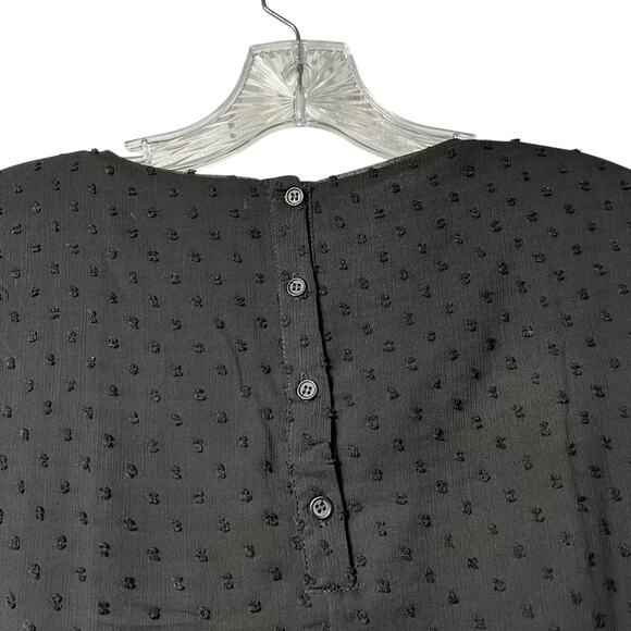 Tantrums Sleeveless Floral Embroidered Romantic Whimsygoth Top M (2805) - Picture 4 of 5